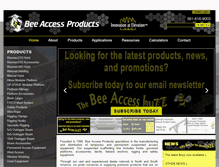 Tablet Screenshot of beeaccess.com